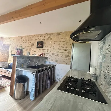 شقة Maisonnette Avec Terrasse De La Bellue Cézac