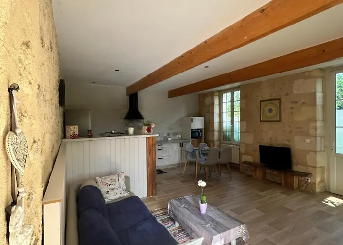 公寓 Maisonnette Avec Terrasse De La Bellue Cézac